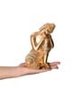 Lord Buddha Red Polyresin Idol