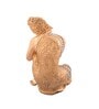Lord Buddha Red Polyresin Idol