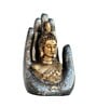 Lord Buddha Silver Polyresin Idol