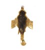Lord Ganesh Gold Aluminium Religious Symbols