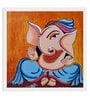 Lord Ganesh Handmade Acrylic Paint On Canvas Unframed