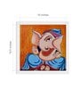 Lord Ganesh Handmade Acrylic Paint On Canvas Unframed