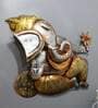 Collectibles Iron Lord Ganesha Wall Art In Gold