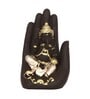 Lord Ganesha Black Polyresin Idol