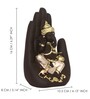 Lord Ganesha Black Polyresin Idol