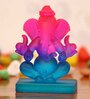 Lord Ganesha Blue Crystal Idol