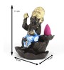 Lord Ganesha Blue Polyresin Idol