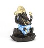Lord Ganesha Blue Polyresin Idol