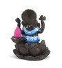 Lord Ganesha Blue Polyresin Idol