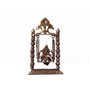 Lord Ganesha Brown Brass Idol
