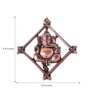 Lord Ganesha Brown Metal Idol