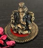 Lord Ganesha Brown Metal Idol