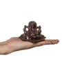 Lord Ganesha Brown Metal Idol