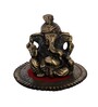Lord Ganesha Brown Metal Idol
