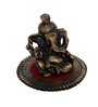 Lord Ganesha Brown Metal Idol