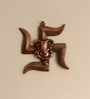 Lord Ganesha Brown Metal Idol