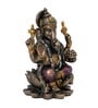 Lord Ganesha Brown Polyresin Idol