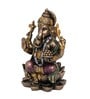 Lord Ganesha Brown Polyresin Idol