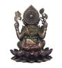 Lord Ganesha Brown Polyresin Idol
