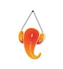 Lord Ganesha Face Wooden Wall Hanging