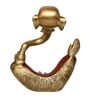 Lord Ganesha Gold Brass Idol