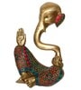 Lord Ganesha Gold Brass Idol