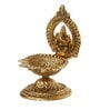 Lord Ganesha Gold Metal Diya