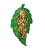 Lord Ganesha Gold Metal Idol