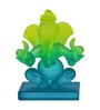 Lord Ganesha Green Crystal Idol