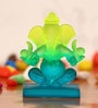 Lord Ganesha Green Crystal Idol