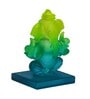 Lord Ganesha Green Crystal Idol