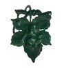 Lord Ganesha Green Metal Idol