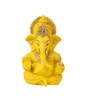 Yellow Lord Ganesha Idol