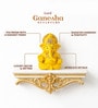 Yellow Lord Ganesha Idol