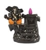 Lord Ganesha Orange Polyresin Idol