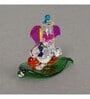 Lord Ganesha Pink Crystal Idol