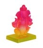 Lord Ganesha Pink Crystal Idol