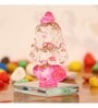 Lord Ganesha Pink Crystal Idol