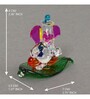 Lord Ganesha Pink Crystal Idol