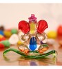 Lord Ganesha Red Crystal Idol