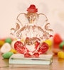 Lord Ganesha Red Crystal Idol