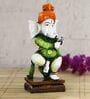 Lord Ganesha Red Polyresin Idol