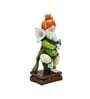 Lord Ganesha Red Polyresin Idol