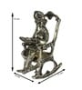 Lord Ganesha Silver Metal Idol
