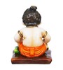 Lord Ganesha White Polyresin Idol