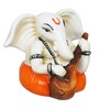 Lord Ganesha White Polyresin Idol