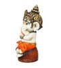 Lord Ganesha White Polyresin Idol