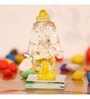 Lord Ganesha Yellow Crystal Idol
