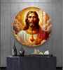 Lord Jesus Acrylic Round Wall Art