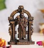 Lord Kartikeya Gold Polyresin Idol